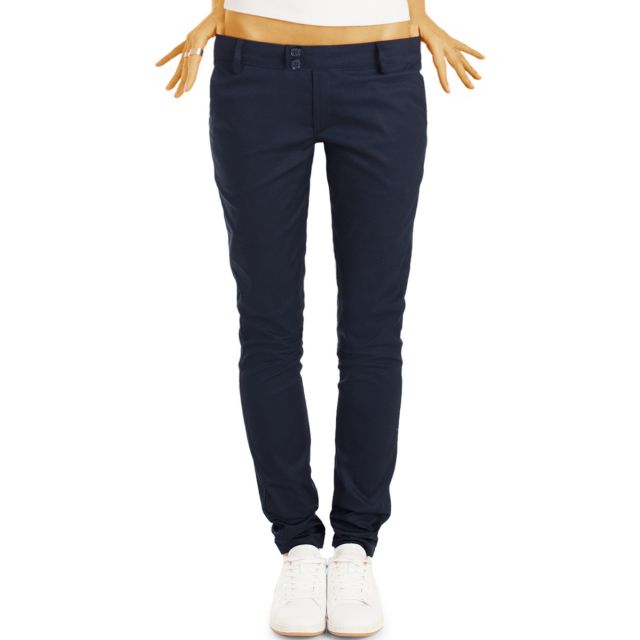 be styled  Chinos, Stoffhosen, röhrige hüftige Passform, mit Stretch  - Damen - h15a